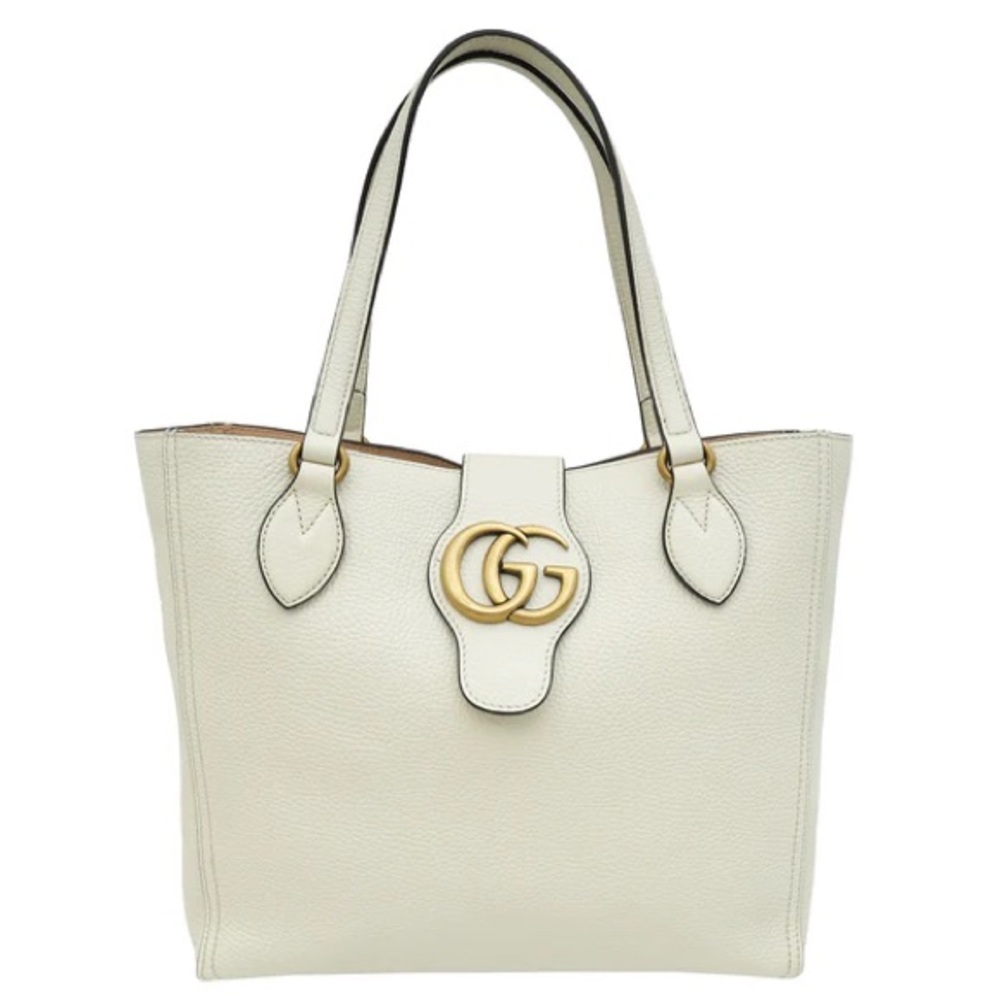 Gucci Ivory GG Dahlia Tote